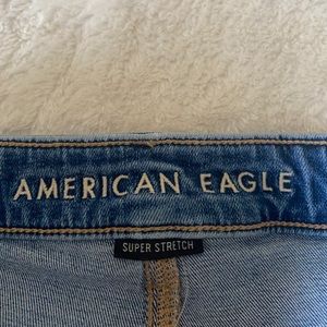 AE Ripped Flare Jeans (Try On In Last Two Pics)